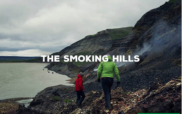 smoking hills
