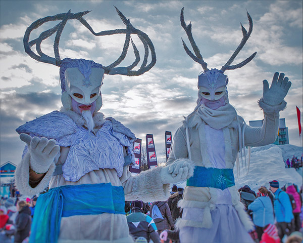 Winterlude Costumes and Characters Ottawa