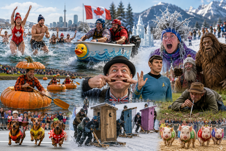Khám phá mặt “không bình thường” của Canada qua các lễ hội độc đáo