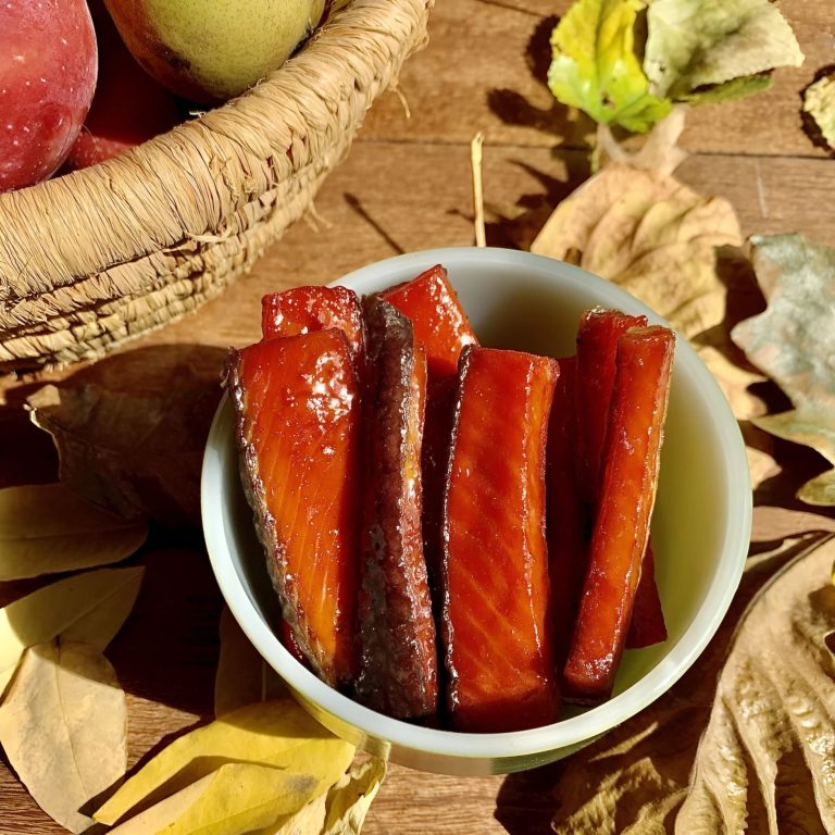 Kẹo cá hồi hun khói (Salmon Candy) – Tinh hoa ẩm thực miền Tây Canada