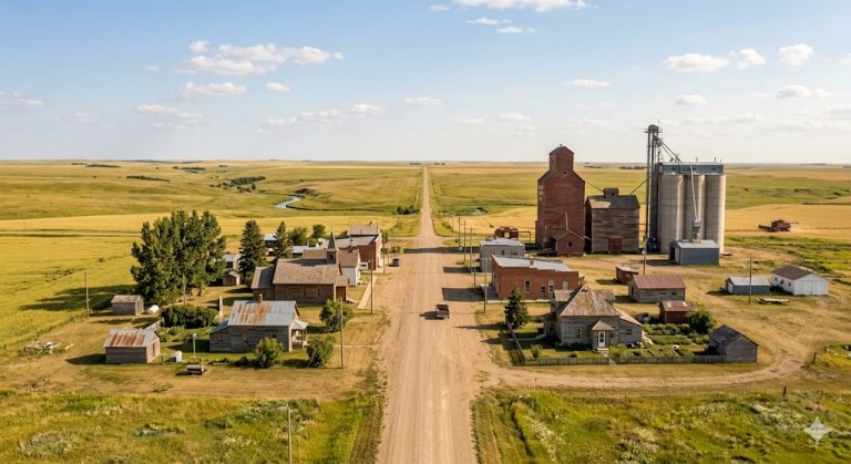 Khám phá thị trấn Forget độc đáo giữa vùng thảo nguyên Canada