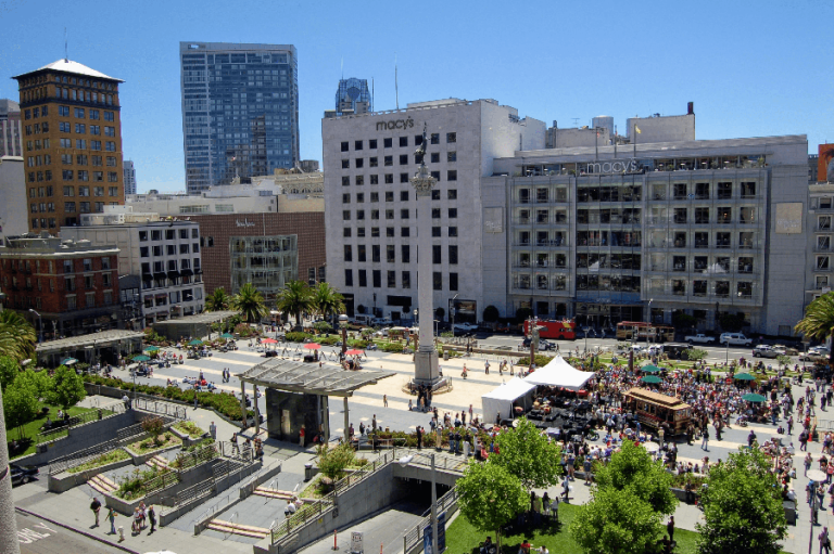 Union Square – Biểu tượng nhịp sống hiện đại của San Francisco, Mỹ